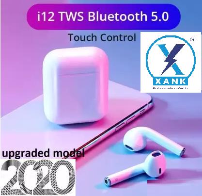 XANK TWS i12 Bluetooth Earphone with Portable Charging Case