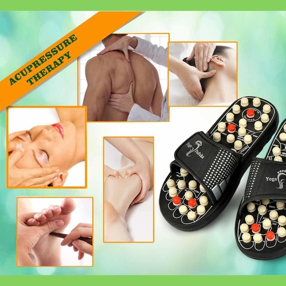 Acupressure and Magnetic Therapy Slippers