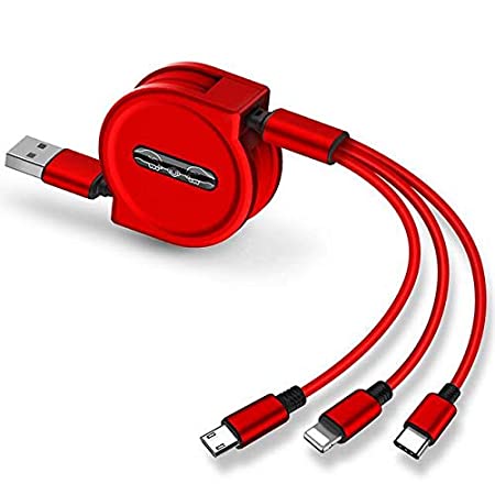 3-in-1 USB Charge Cord Compatible