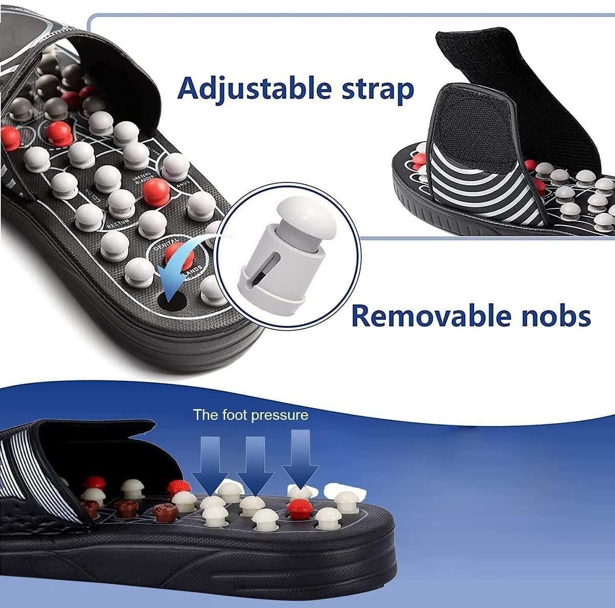 Acupressure and Magnetic Therapy Slippers